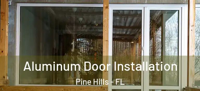  Aluminum Door Installation Pine Hills - FL