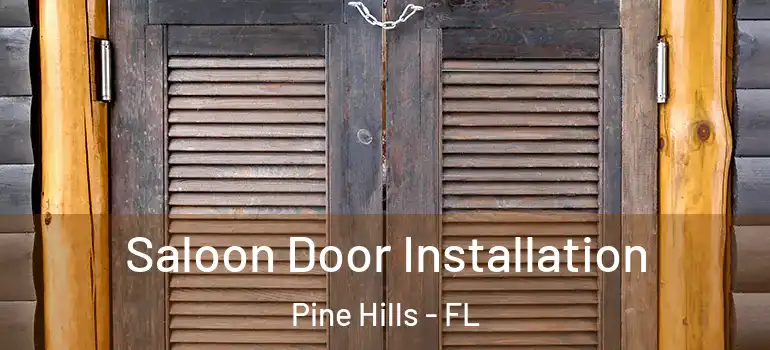  Saloon Door Installation Pine Hills - FL