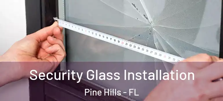  Security Glass Installation Pine Hills - FL